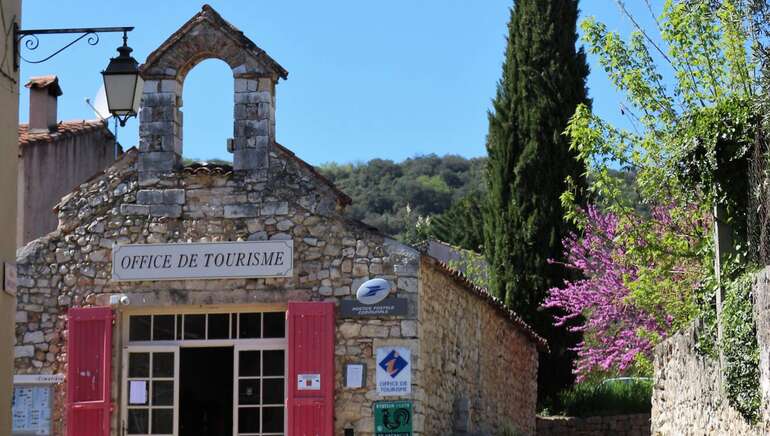 Bureau d'Information Touristique de Quinson, dans sa chapelle